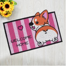 custom non slip waterproof 3d printed cute pet doormats