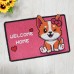 custom non slip waterproof 3d printed cute pet doormats