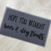 Custom High Quality Rugs Door Mat Color And Text Welcome Mats For Bar Salon Shop Entry